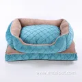 Blue Unfolded Pet Bed Custom Felt Dog Product